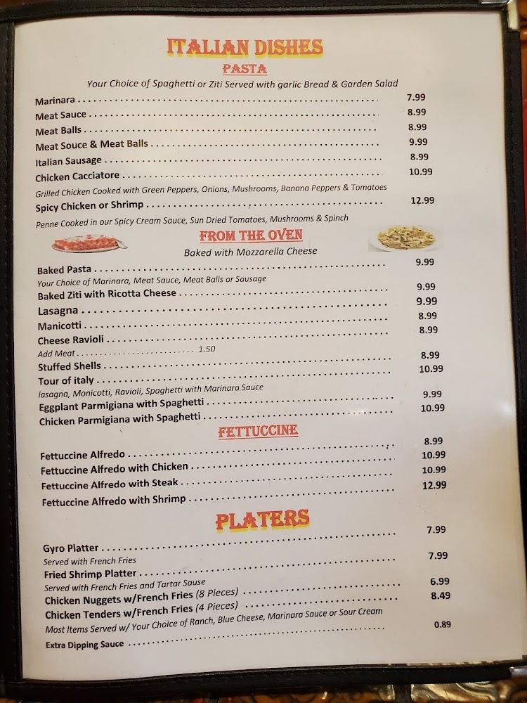 Maria's Famous Subs & Pizza Menu image 2