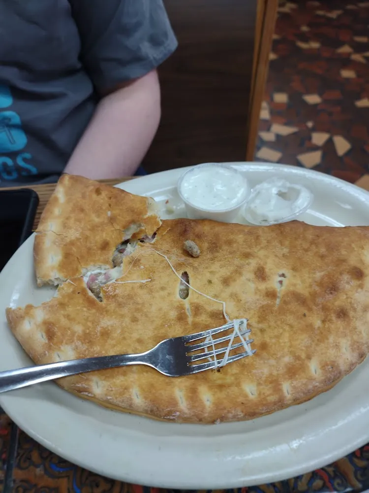 Steak and Cheese Calzone